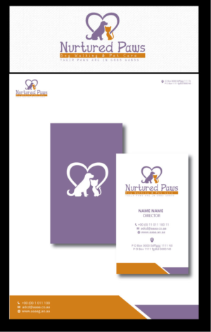 Logo-Design von zebronicgraphic für Nurtured Paws Dog Walking & Pet Care | Design: #13681836