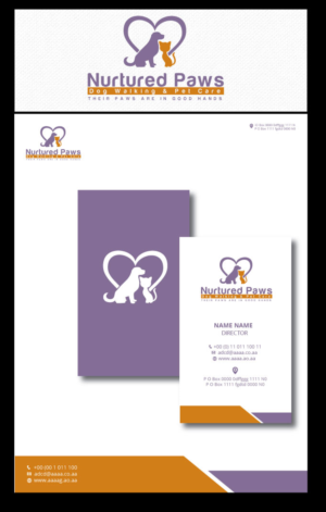 Logo Design by zebronicgraphic for Nurtured Paws Dog Walking & Pet Care | Design: #13681841
