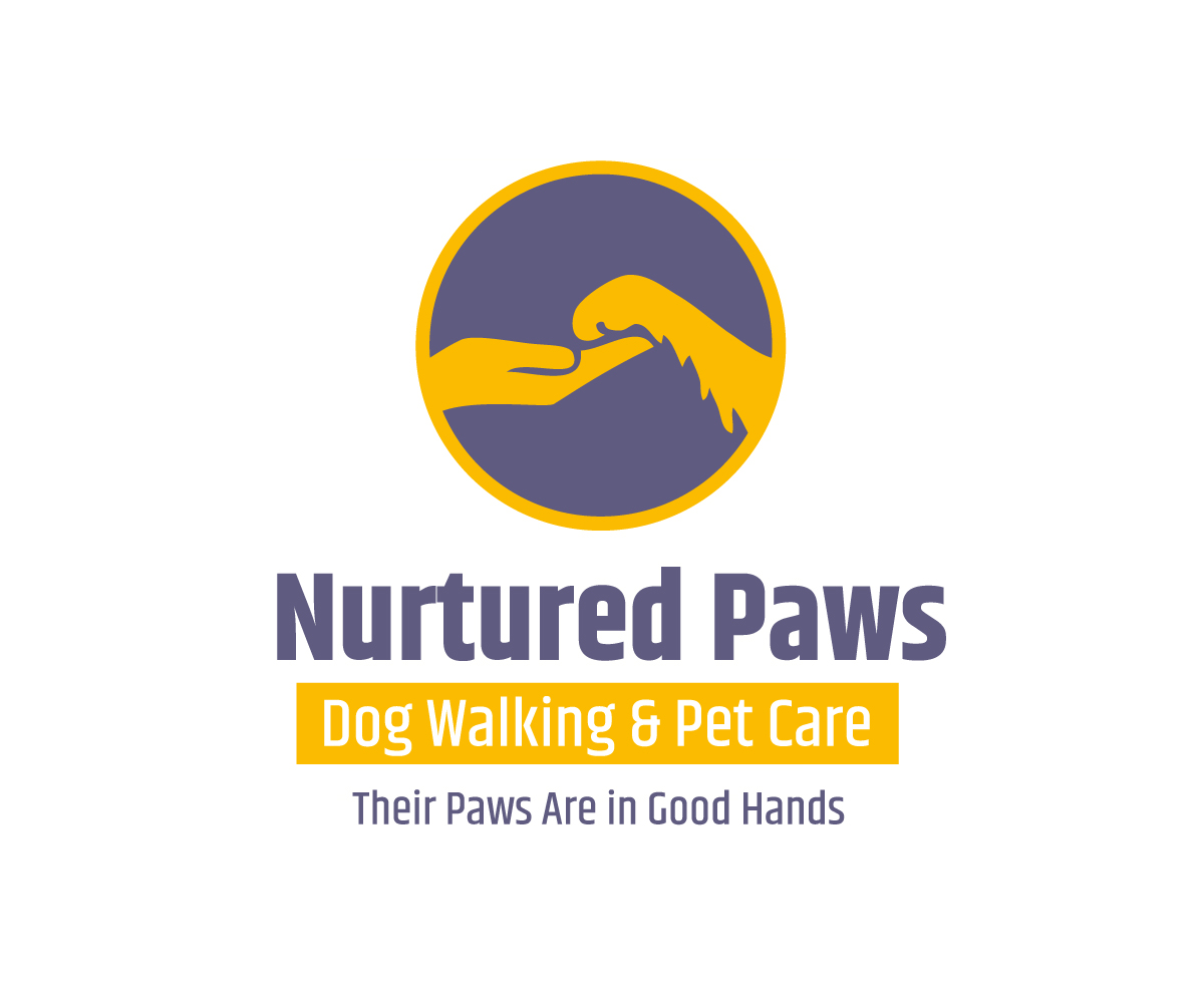 Logo Design by Alsecerov for Nurtured Paws Dog Walking & Pet Care | Design #13705781