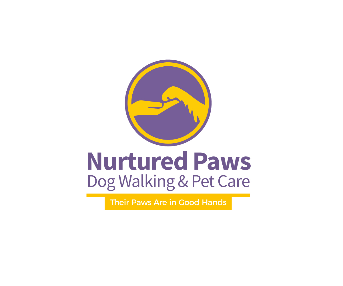 Logo Design by Alsecerov for Nurtured Paws Dog Walking & Pet Care | Design #13736146