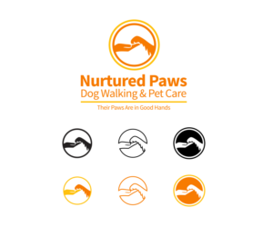 Logo Design by Alsecerov for Nurtured Paws Dog Walking & Pet Care | Design: #13760693
