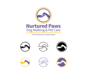 Logo Design by Alsecerov for Nurtured Paws Dog Walking & Pet Care | Design: #13760695