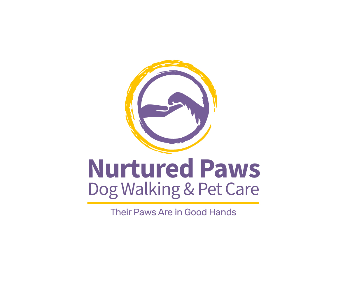 Logo Design by Alsecerov for Nurtured Paws Dog Walking & Pet Care | Design #13787398