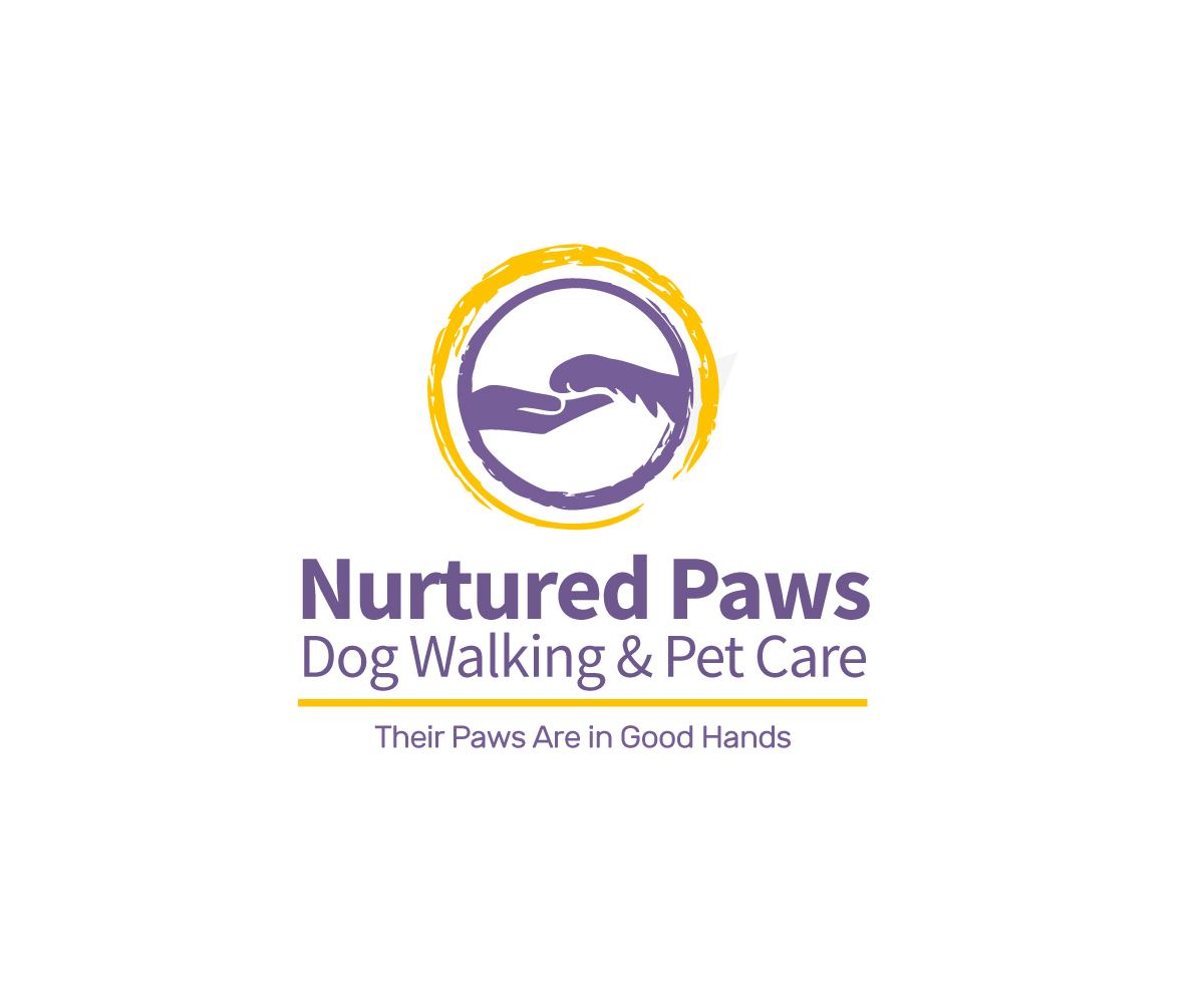 Logo Design by Alsecerov for Nurtured Paws Dog Walking & Pet Care | Design #13793708
