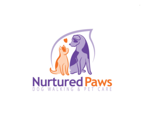 Logo Design by ReDoDesigns for Nurtured Paws Dog Walking & Pet Care | Design: #13652954
