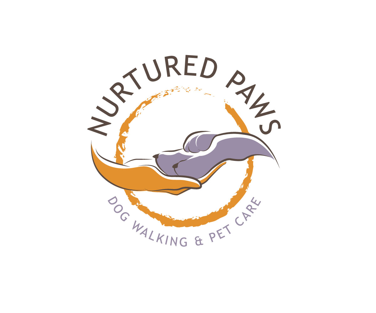 Logo Design by ReDoDesigns for Nurtured Paws Dog Walking & Pet Care | Design #13788847