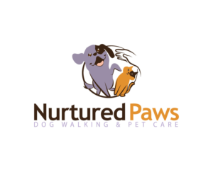 Logo Design by ReDoDesigns for Nurtured Paws Dog Walking & Pet Care | Design: #13823468