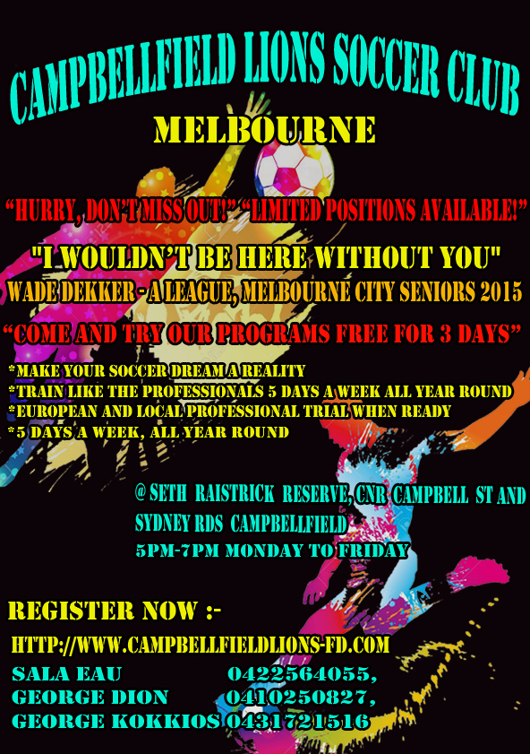 Diseño de Flyer por LasithCJ78 para 1v1 Football programs Pty Ltd | Diseño #13657278