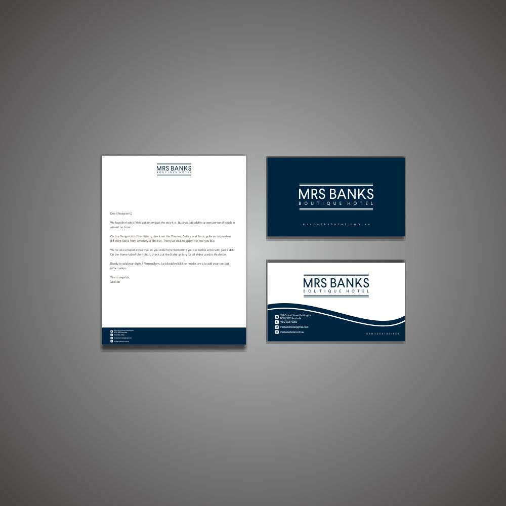 Stationery Design by g234t_d4y for this project | Design: #13764961