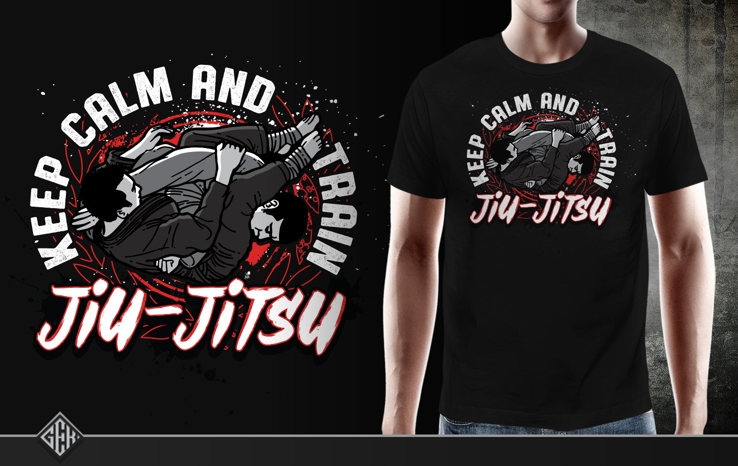 Bold, Playful, Martial Art Tshirt Design for a Company by G3K Design
