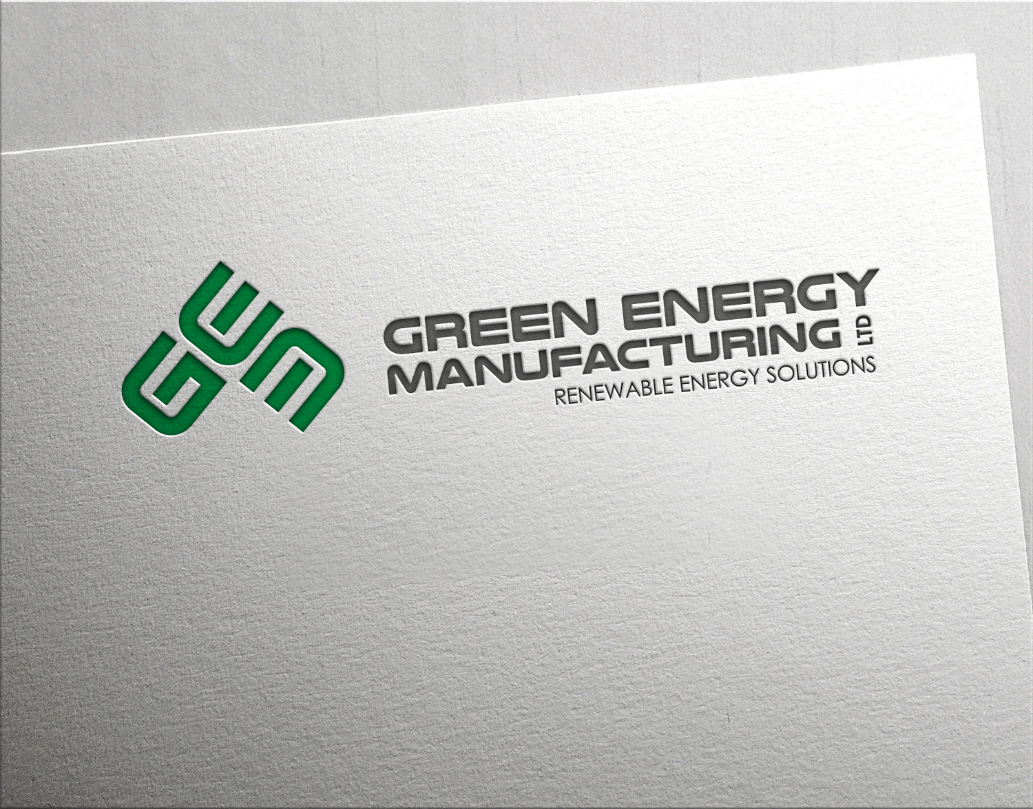 Logo Design by torodes77 for Green Energy Manufacturing Ltd | Design #13928099