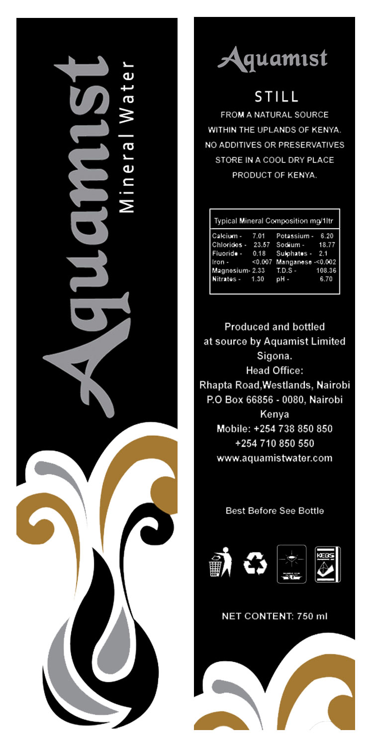 Design Étiquette par ordelya.nicole pour Aquamist Ltd | Design #13667361