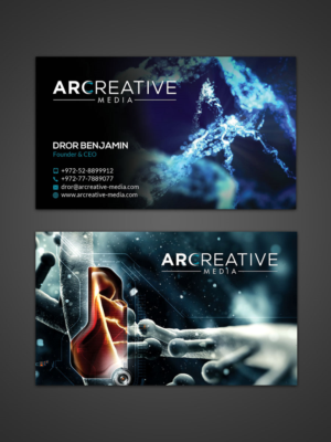 Business Card Design by Sandaruwan for arcreative | Design #13685674