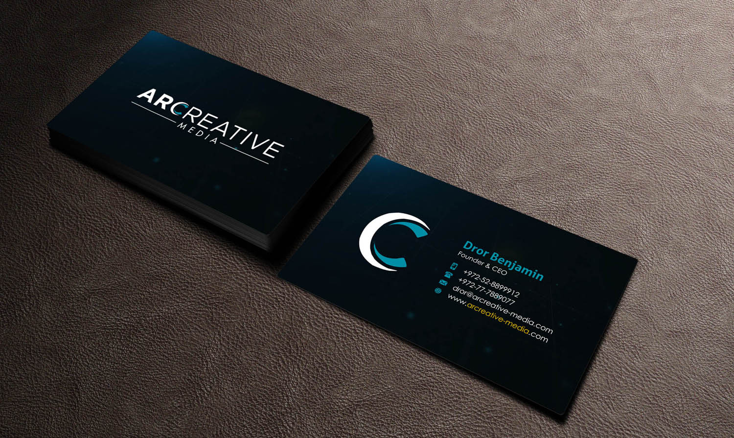 Business Card Design by INDIAN_Ashok for arcreative | Design #13734861