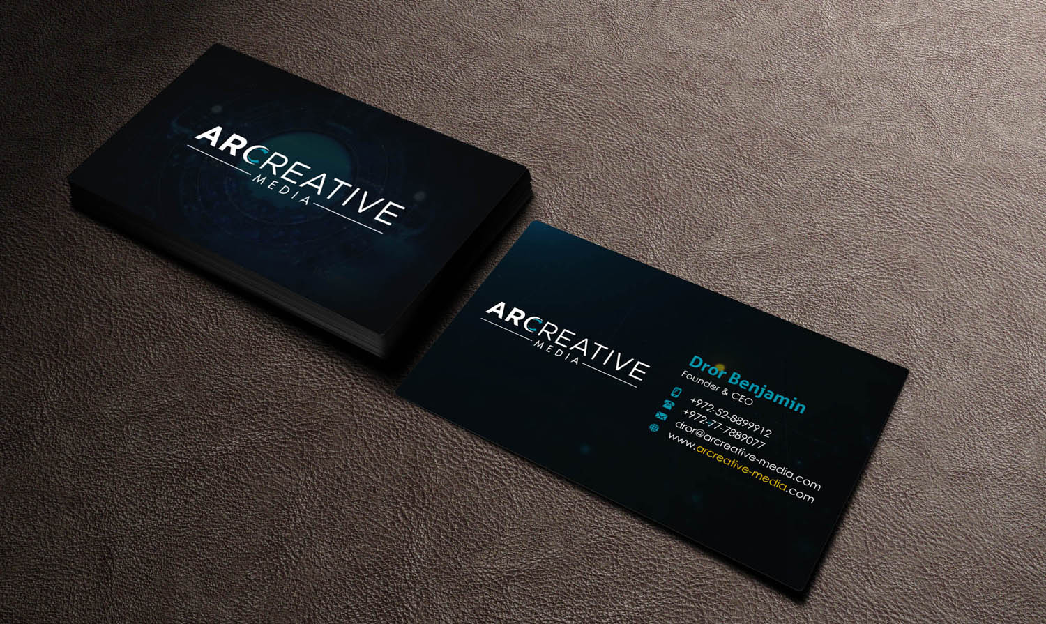 Business Card Design by INDIAN_Ashok for arcreative | Design #13734863