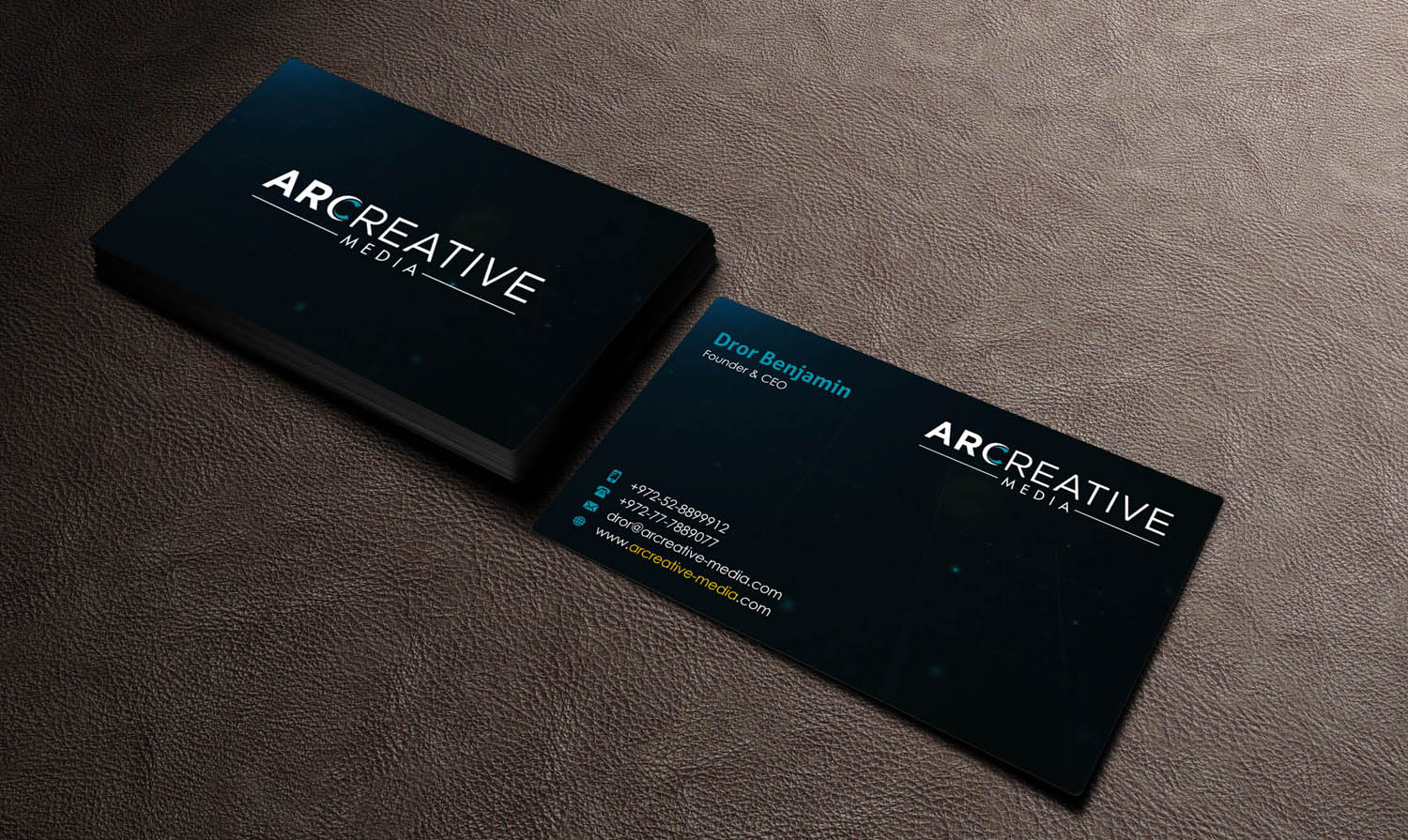 Business Card Design by INDIAN_Ashok for arcreative | Design #13734868