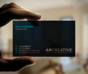 Business Card Design by INDIAN_Ashok for arcreative | Design: #13734878