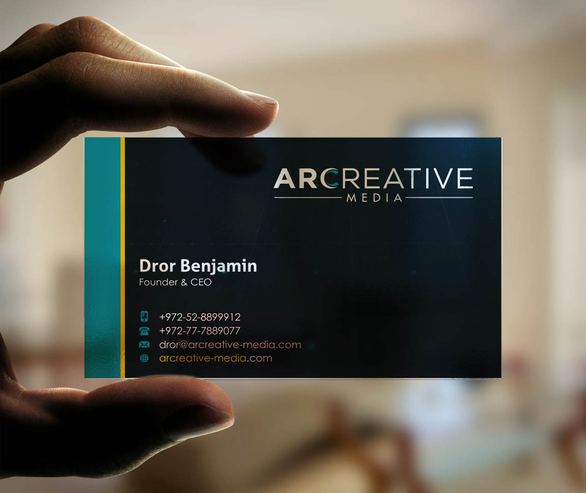 Business Card Design by INDIAN_Ashok for arcreative | Design #13734879