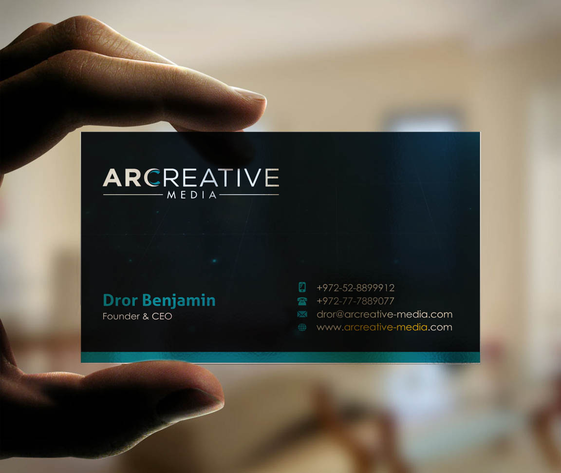 Business Card Design by INDIAN_Ashok for arcreative | Design #13734880