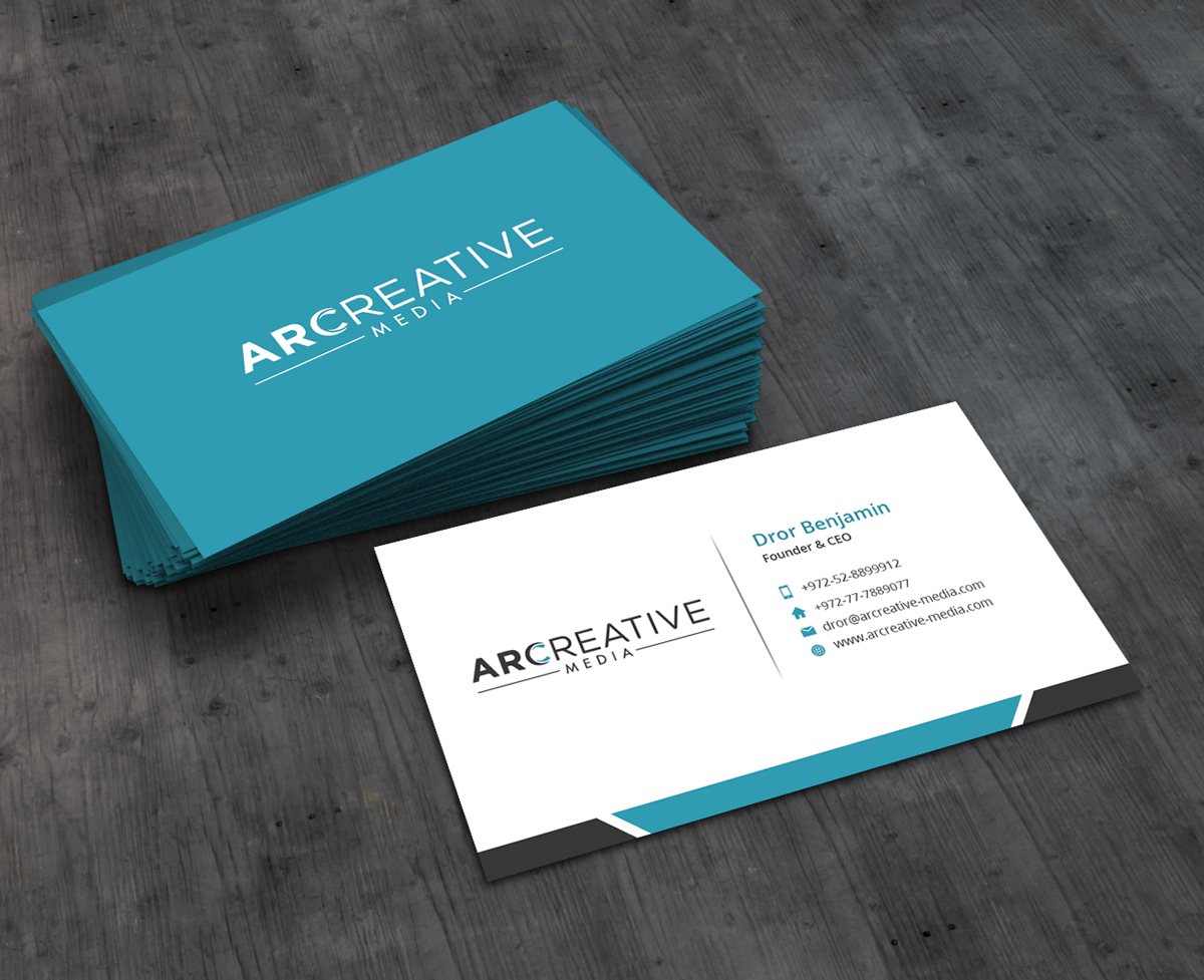Business Card Design by AbyJohns for arcreative | Design #13648688