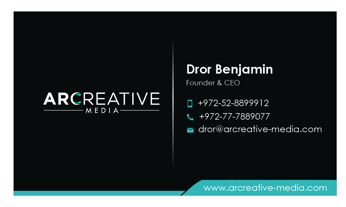 Business Card Design by AbyJohns for arcreative | Design #13786962