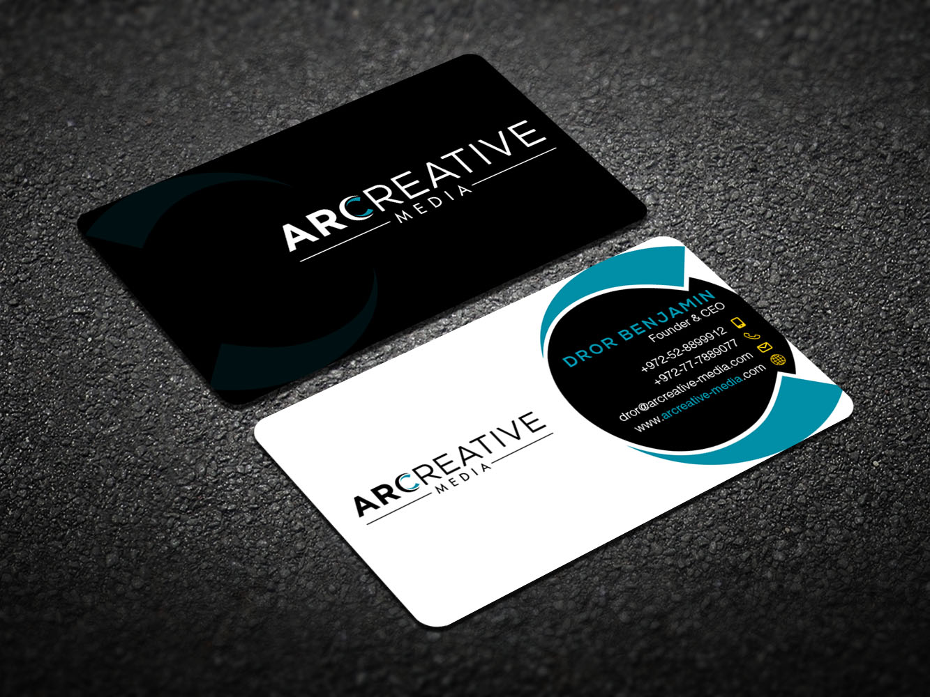 Business Card Design by Verified artistry (Design garden) for arcreative | Design #13773500
