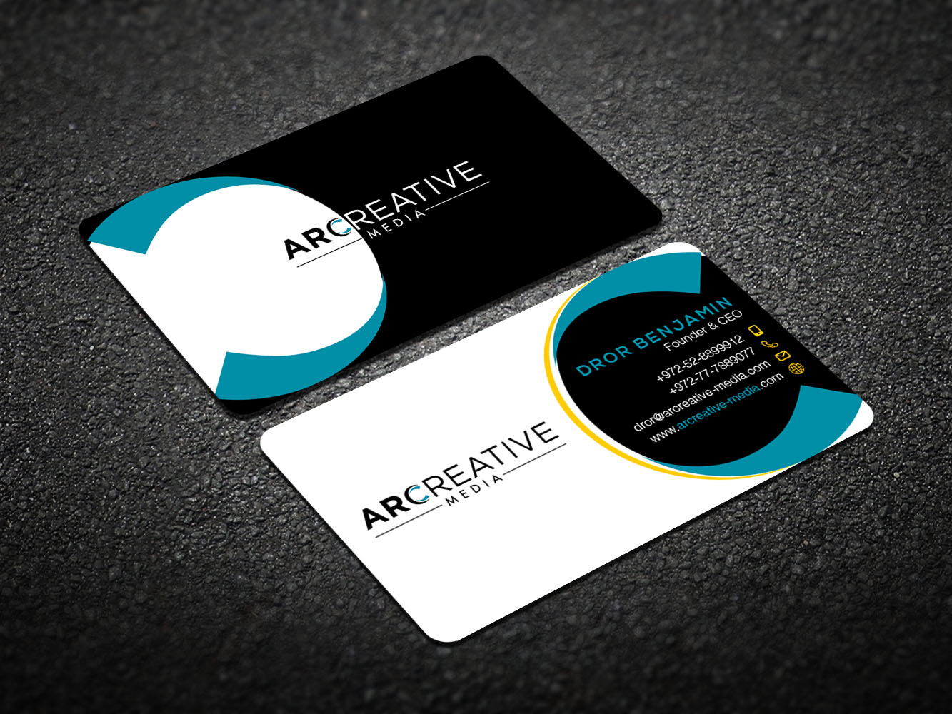 Business Card Design by Verified artistry (Design garden) for arcreative | Design #13773501
