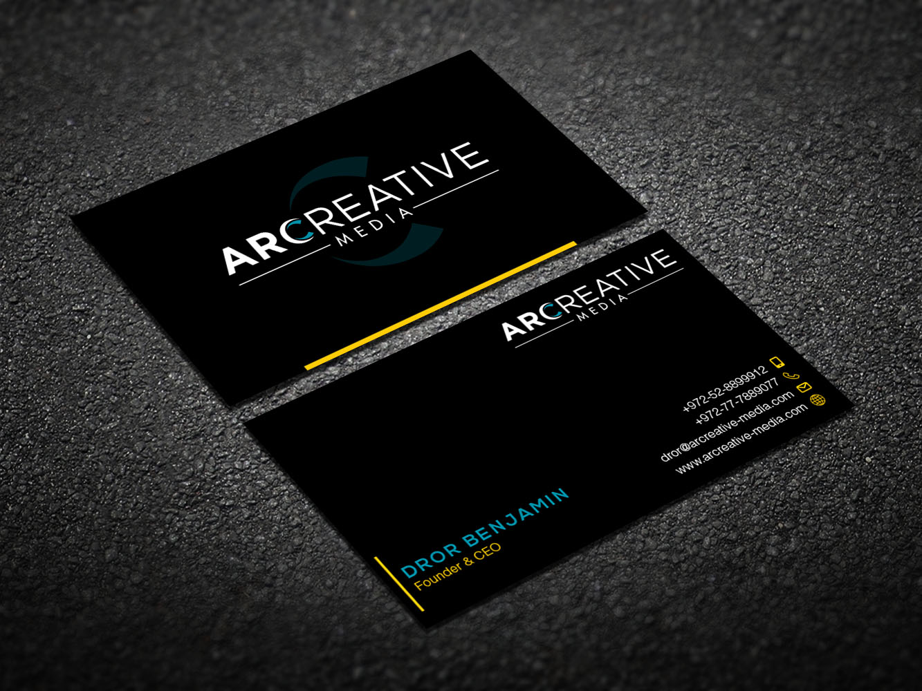 Business Card Design by Verified artistry (Design garden) for arcreative | Design #13773537