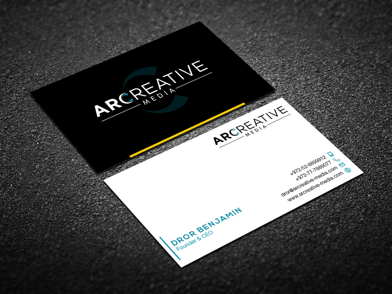 Business Card Design by Verified artistry (Design garden) for arcreative | Design #13773538