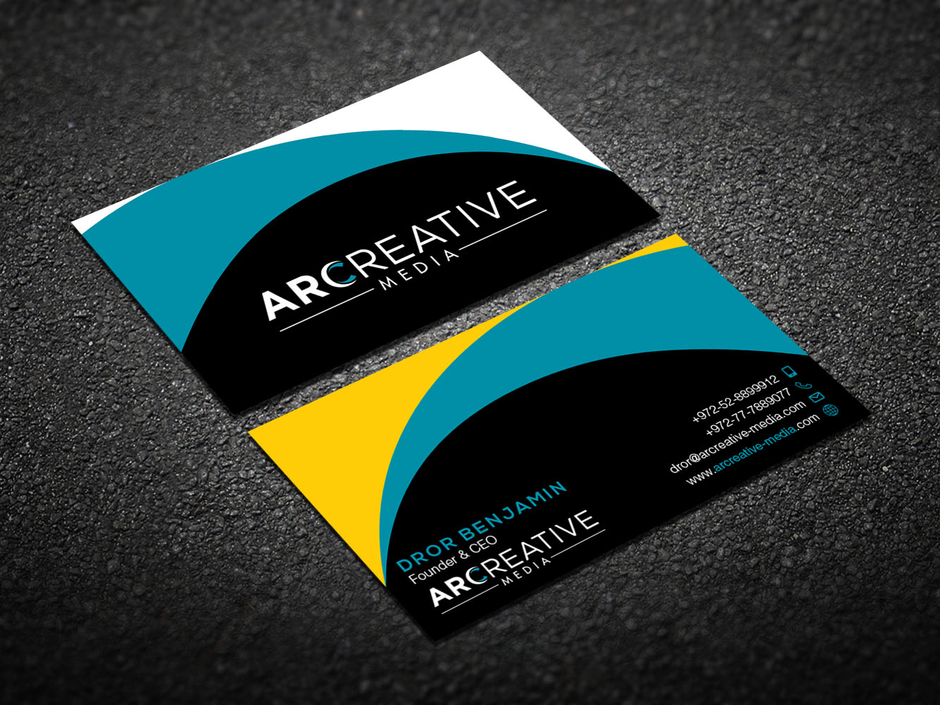 Business Card Design by Verified artistry (Design garden) for arcreative | Design #13773540