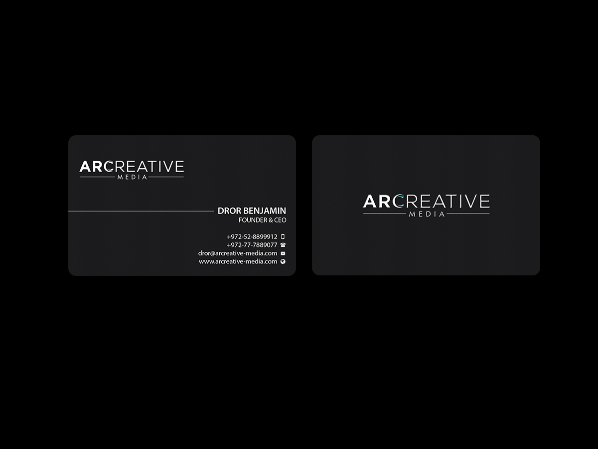 Business Card Design by Creations Box 2015 for arcreative | Design #13654965