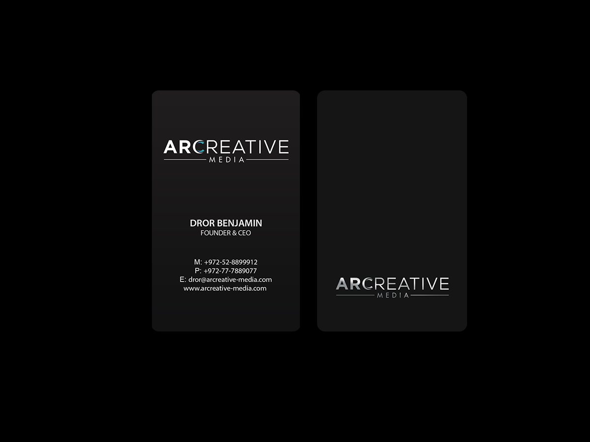 Business Card Design by Creations Box 2015 for arcreative | Design #13654970