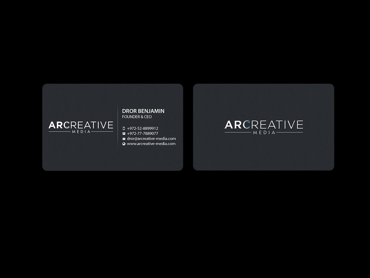 Business Card Design by Creations Box 2015 for arcreative | Design #13654978