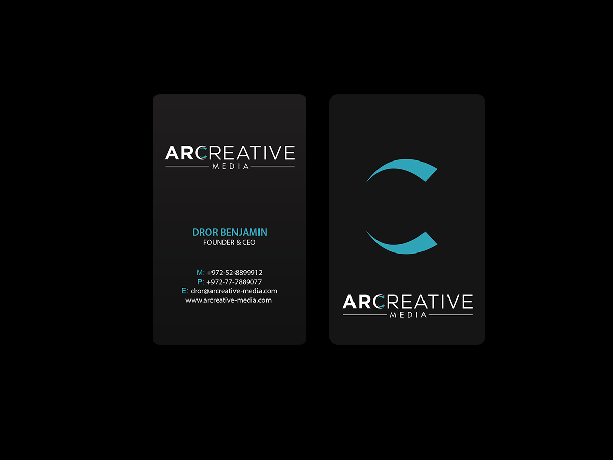 Business Card Design by Creations Box 2015 for arcreative | Design #13654979