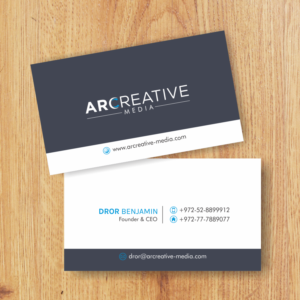 Business Card Design by rhalder4 for arcreative | Design: #13715523