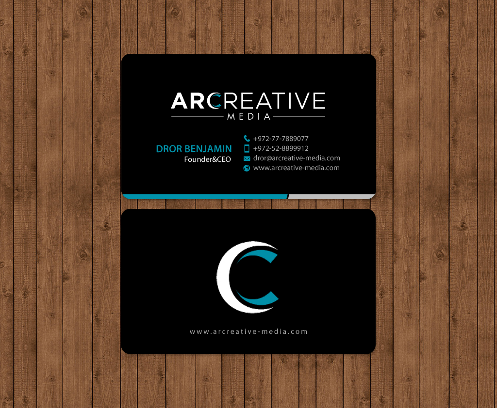 Business Card Design by chandrayaan.creative for arcreative | Design #13664255