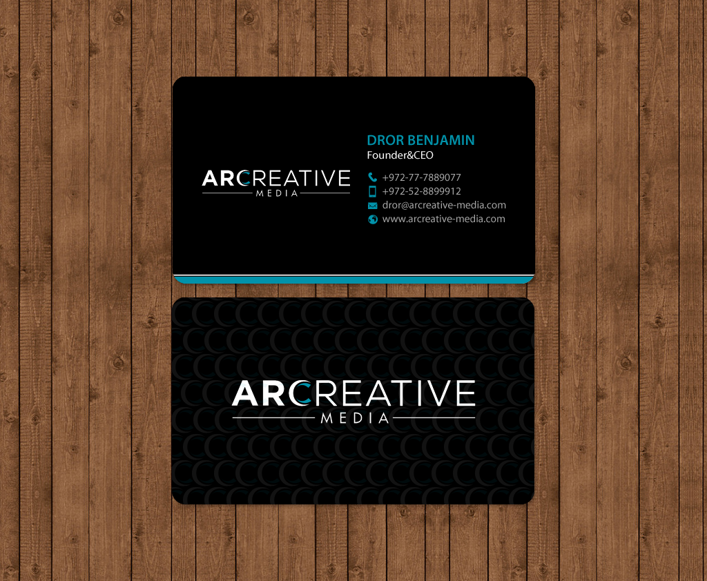 Business Card Design by chandrayaan.creative for arcreative | Design #13664275