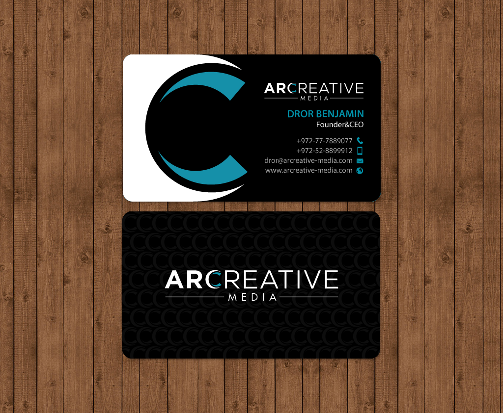 Business Card Design by chandrayaan.creative for arcreative | Design #13664289