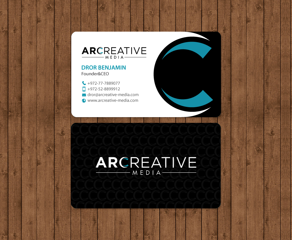 Business Card Design by chandrayaan.creative for arcreative | Design #13664291