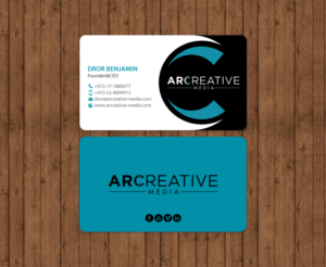 Business Card Design by chandrayaan.creative for arcreative | Design: #13664293