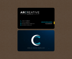 Business Card Design by chandrayaan.creative for arcreative | Design: #13666219