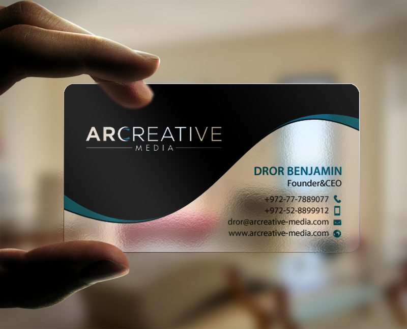 Business Card Design by chandrayaan.creative for arcreative | Design #13666459