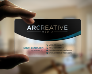 Business Card Design by chandrayaan.creative for arcreative | Design: #13666460