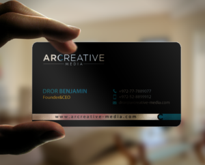 Business Card Design by chandrayaan.creative for arcreative | Design: #13666462