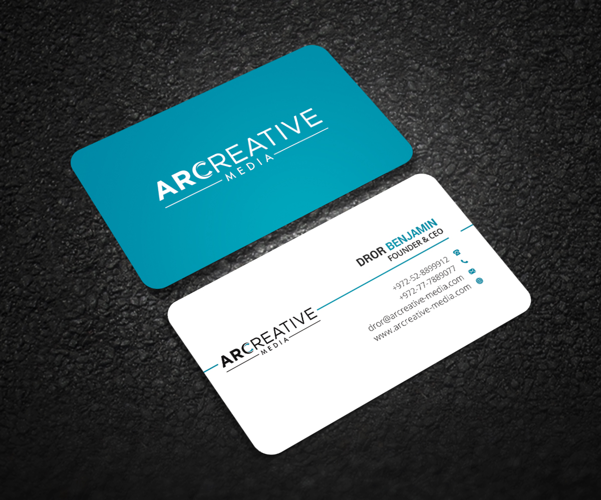 Business Card Design by Graphic Flame for arcreative | Design #13709466