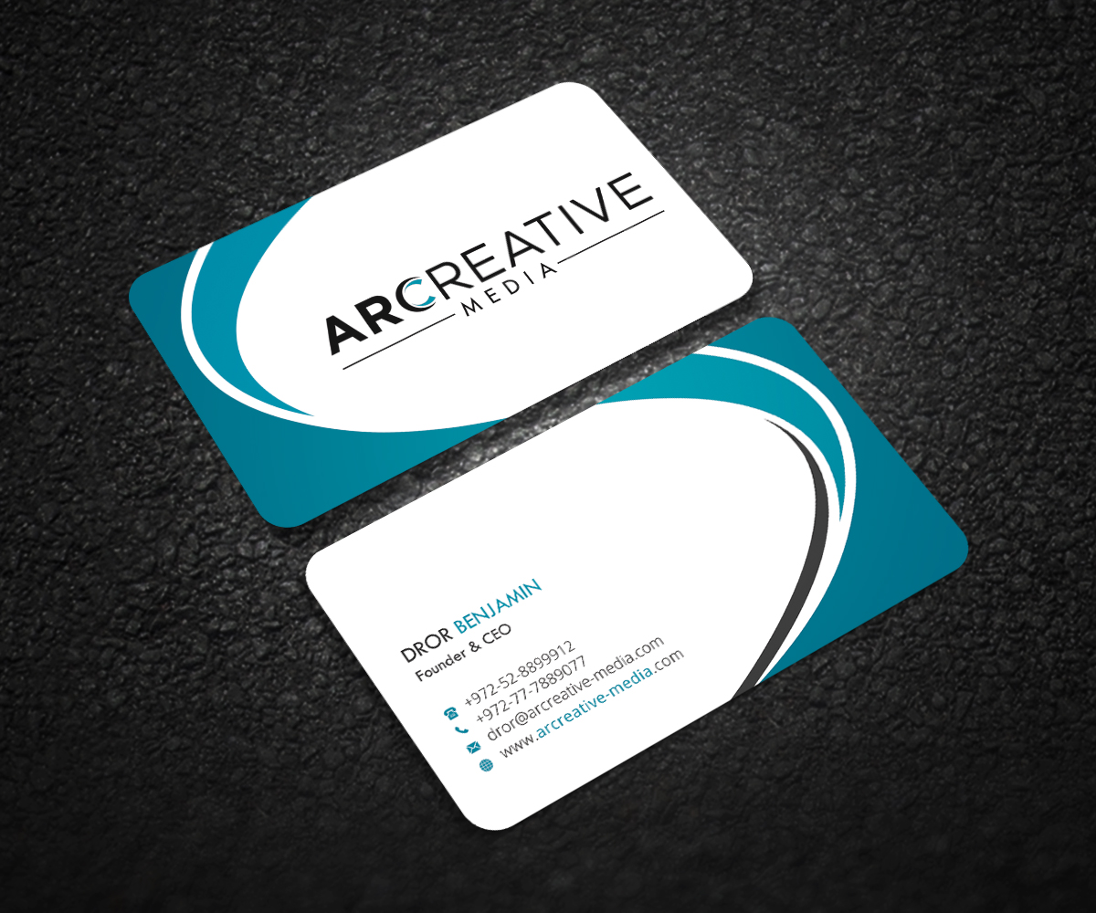 Business Card Design by Graphic Flame for arcreative | Design #13709467