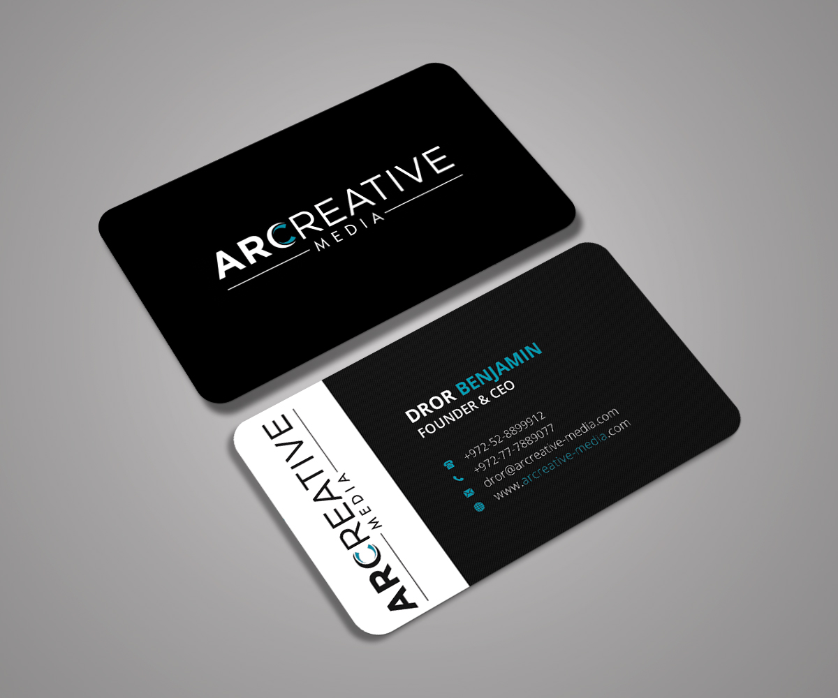 Business Card Design by Graphic Flame for arcreative | Design #13709488