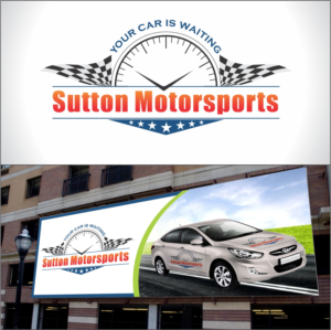 Logo Design by Robert Macwan for Sutton Motorsports | Design #13739107