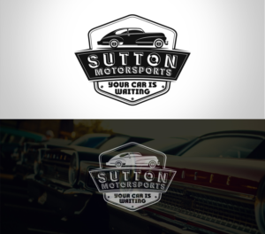 Logo Design by Ana White for Sutton Motorsports | Design #13708159