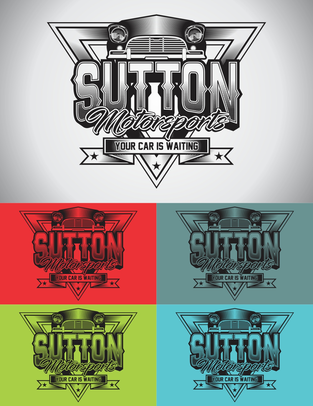 Diseño de Logo por Rendell Sueña para Sutton Motorsports | Diseño #13667563